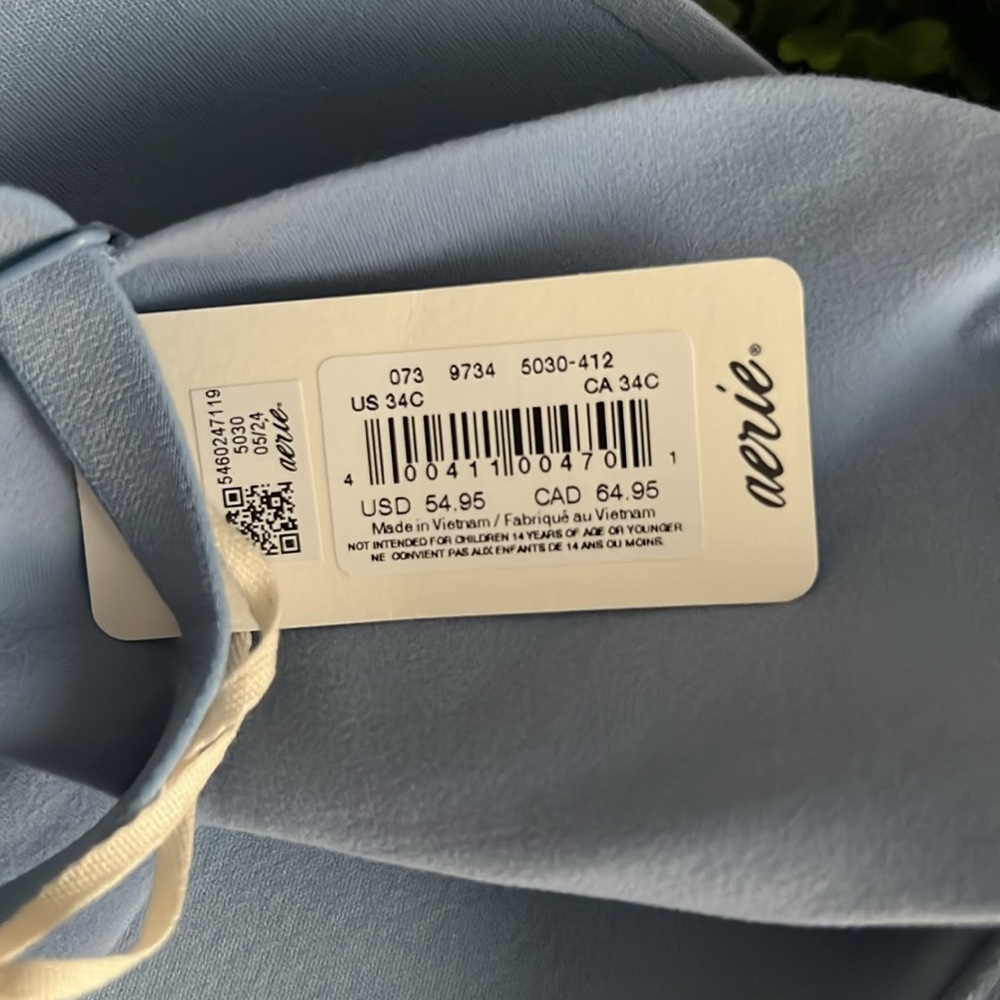 SMOOTHEZ by Aerie Pull On Plunge Bra 34C - Picture 7 of 7